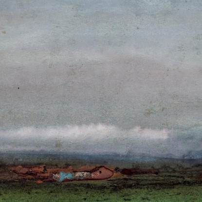 Attraverso La Campagna Romana George Inness gin4 quadro stampato su tela