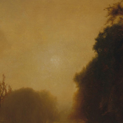 Prati D'Autunno George Inness gin10 quadro stampato su tela