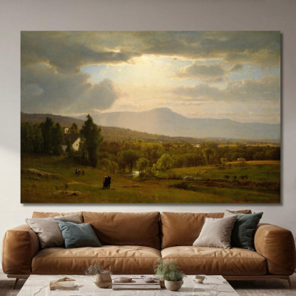 Monti Catskill George Inness gin16 quadro stampato su tela
