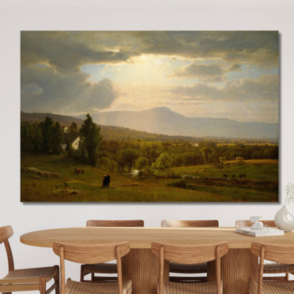 Monti Catskill George Inness gin16 quadro stampato su tela