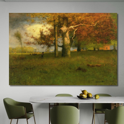 Inizio Autunno A Montclair George Inness gin23 quadro stampato su tela