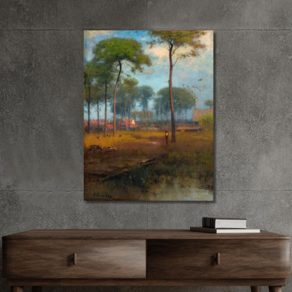 Mattina Presto A Tarpon Springs George Inness gin24 quadro stampato su tela