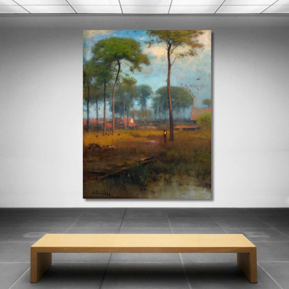 Mattina Presto A Tarpon Springs George Inness gin24 quadro stampato su tela