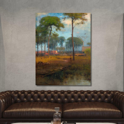 Mattina Presto A Tarpon Springs George Inness gin24 quadro stampato su tela