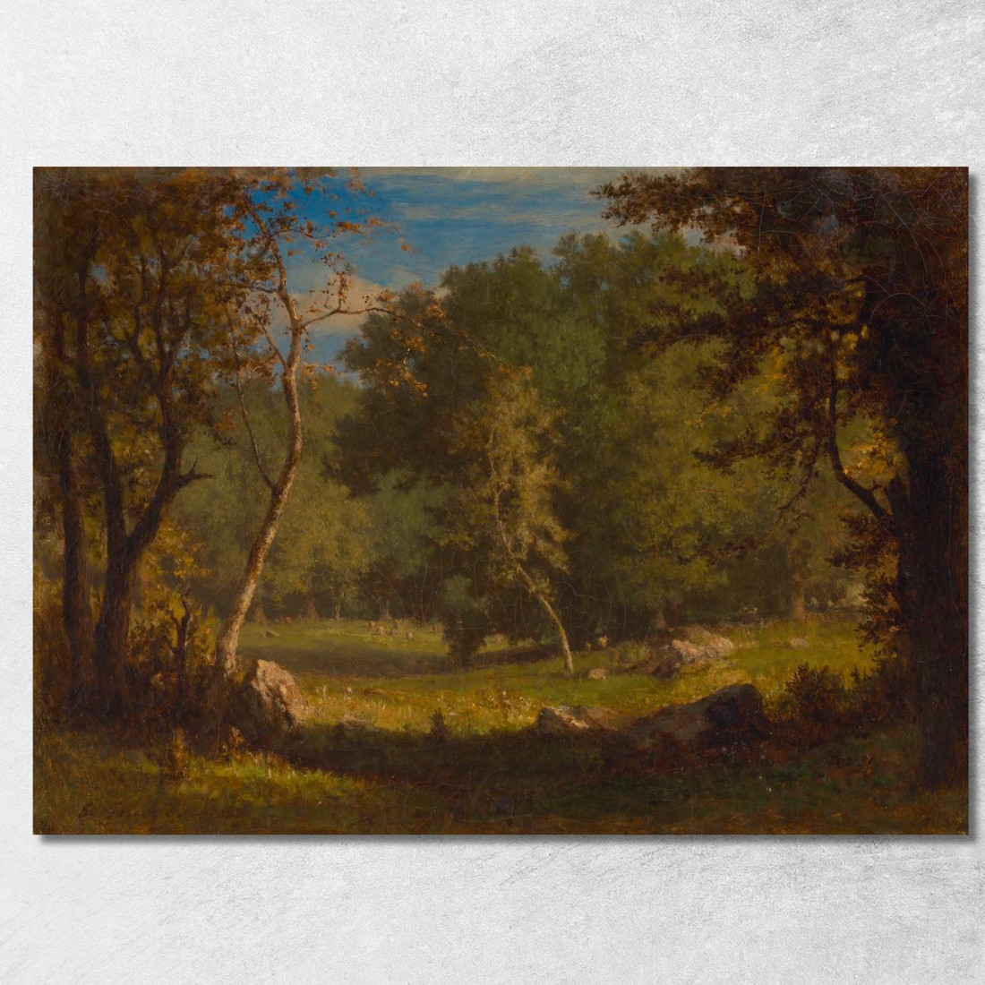 Terra Degli Elfi George Inness gin25 quadro stampato su tela