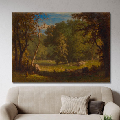 Terra Degli Elfi George Inness gin25 quadro stampato su tela