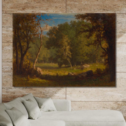 Terra Degli Elfi George Inness gin25 quadro stampato su tela