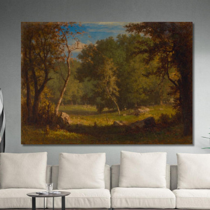 Terra Degli Elfi George Inness gin25 quadro stampato su tela