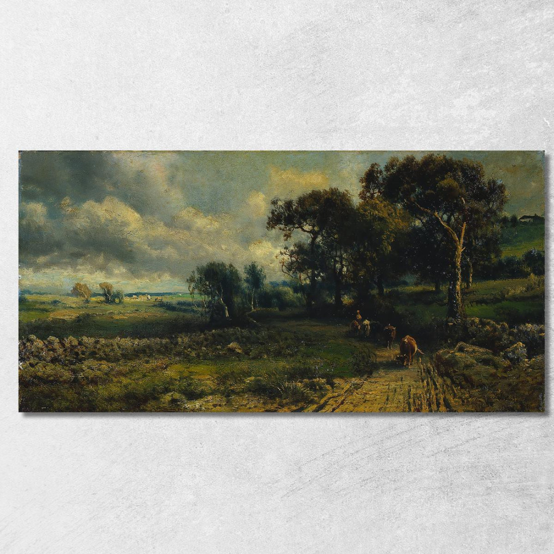 Nuvole Soffici George Inness gin30 quadro stampato su tela
