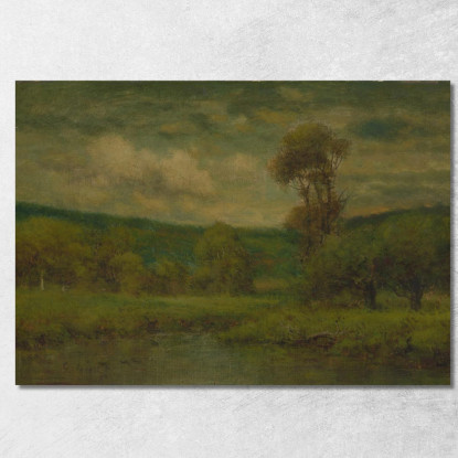 Paesaggio 2 George Inness gin47 quadro stampato su tela