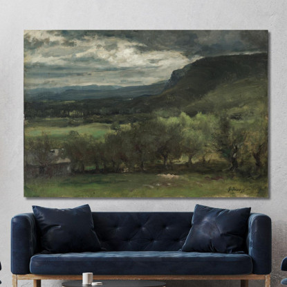 Montclair New Jersey George Inness gin60 quadro stampato su tela
