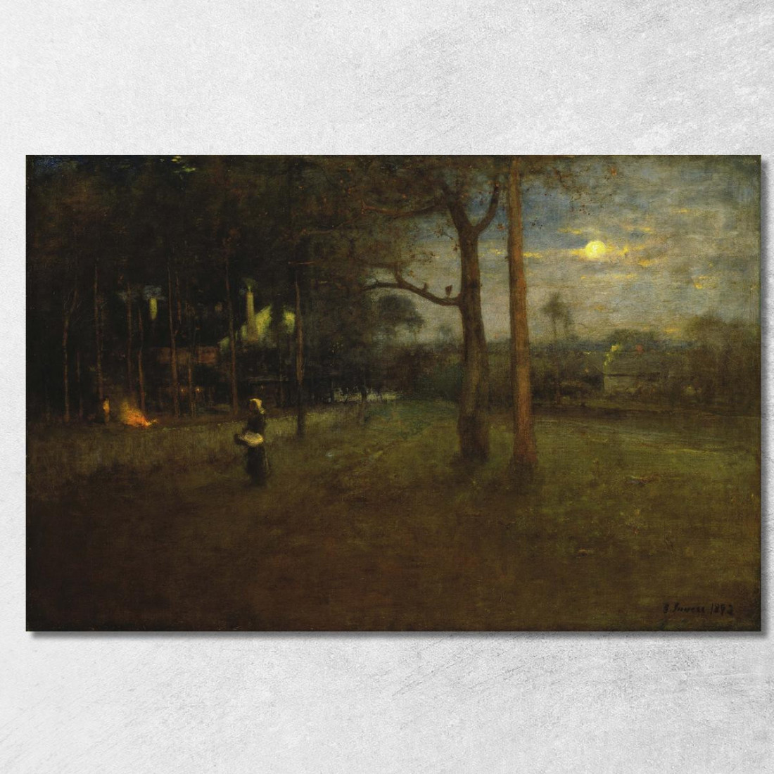 Chiaro Di Luna A Tarpon Springs George Inness gin62 quadro stampato su tela