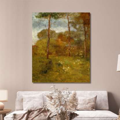 Strada Arancione Tarpon Springs George Inness gin72 quadro stampato su tela