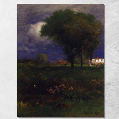 Pomeriggio Di Settembre George Inness gin79 quadro stampato su tela