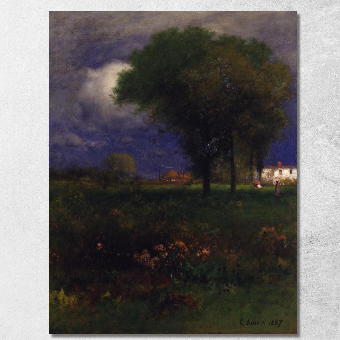 Pomeriggio Di Settembre George Inness gin79 quadro stampato su tela