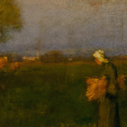 Tramonto George Inness gin83 quadro stampato su tela