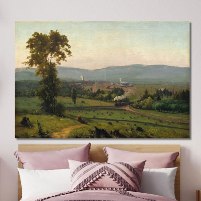 La Valle Di Lackawanna George Inness gin94 quadro stampato su tela