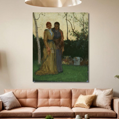 Le Sorelle George Inness gin100 quadro stampato su tela