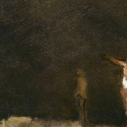 Il Trionfo Al Calvario George Inness gin102 quadro stampato su tela