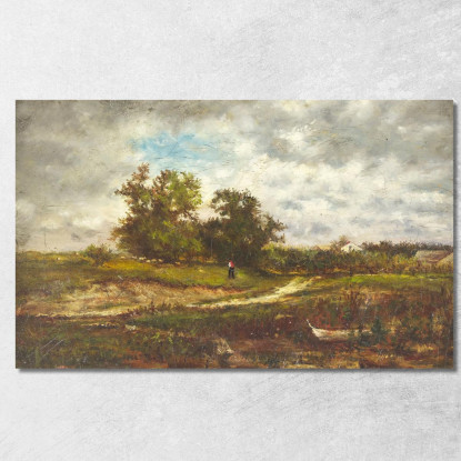 Pascio In Collina George Inness gin107 quadro stampato su tela