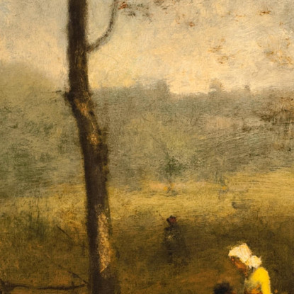 Raccoglitori Di Legna Un Pomeriggio Autunnale George Inness gin111 quadro stampato su tela