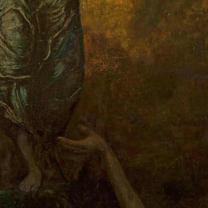 Cristo E San Pietro Hans Thoma hth20 quadro stampato su tela