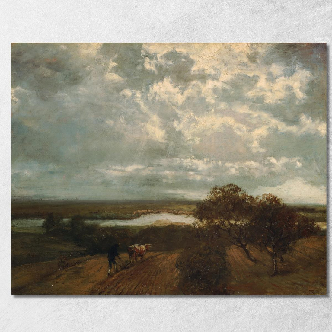 Paesaggio Del Meno Hans Thoma hth50 quadro stampato su tela