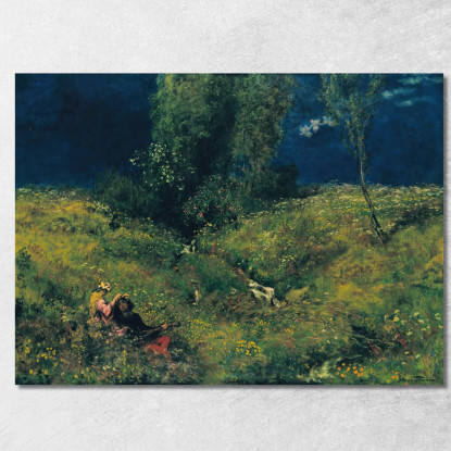 Estate Hans Thoma hth72 quadro stampato su tela