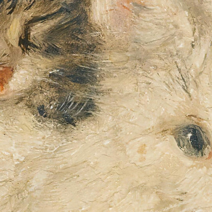 Due Gattini Henriëtte Ronner-Knip hrk31 quadro stampato su tela