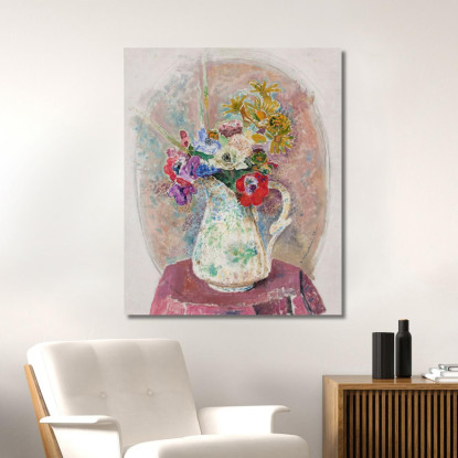 Anemoni Zygmunt Waliszewski zwl1 quadro stampato su tela