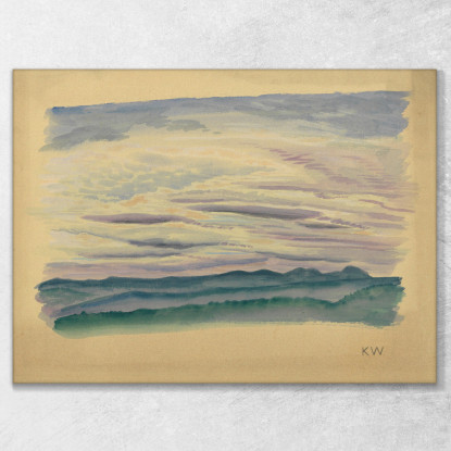 Studio Della Natura Liii Karl Wiener kwn378 quadro stampato su tela