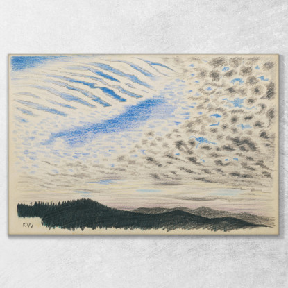 Studio Sulla Natura Xlv Karl Wiener kwn396 quadro stampato su tela