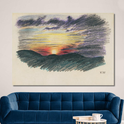 Studi Sulla Natura 47 Karl Wiener kwn398 quadro stampato su tela