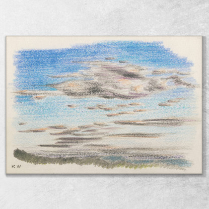 Studio Sulla Natura Xvii Karl Wiener kwn402 quadro stampato su tela