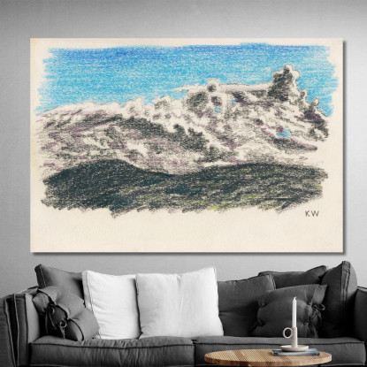 Studio Sulla Natura Xxi Karl Wiener kwn405 quadro stampato su tela