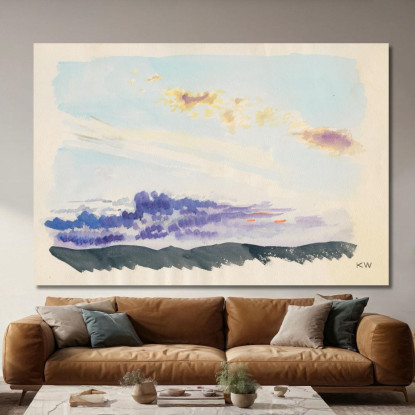 Studio Sulla Natura Xxxv Karl Wiener kwn420 quadro stampato su tela