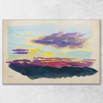 Studi Sulla Natura 37 Karl Wiener kwn422 quadro stampato su tela