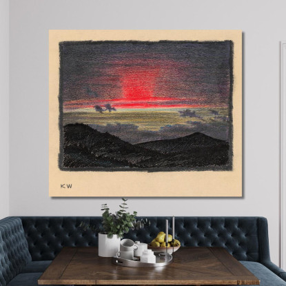 Studio Sulla Natura Senza Titolo Ii Karl Wiener kwn572 quadro stampato su tela