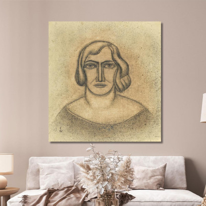 Ritratto Senza Titolo 2 Karl Wiener kwn578 quadro stampato su tela