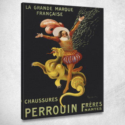 Scarpe Dei Fratelli Perrouin Leonetto Cappiello lcp26 quadro stampato su tela
