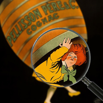Cognac Pellisson2 Leonetto Cappiello lcp35 quadro stampato su tela