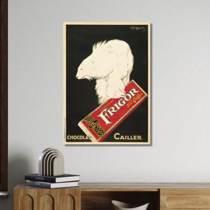 Frigor Chocolat Cailler Leonetto Cappiello lcp51 quadro stampato su tela