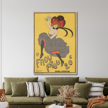 Il Frou Frou Leonetto Cappiello lcp67 quadro stampato su tela