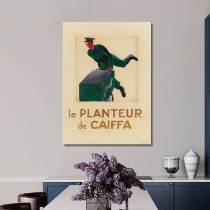 La Fioriera Di Caiffa Leonetto Cappiello lcp71 quadro stampato su tela