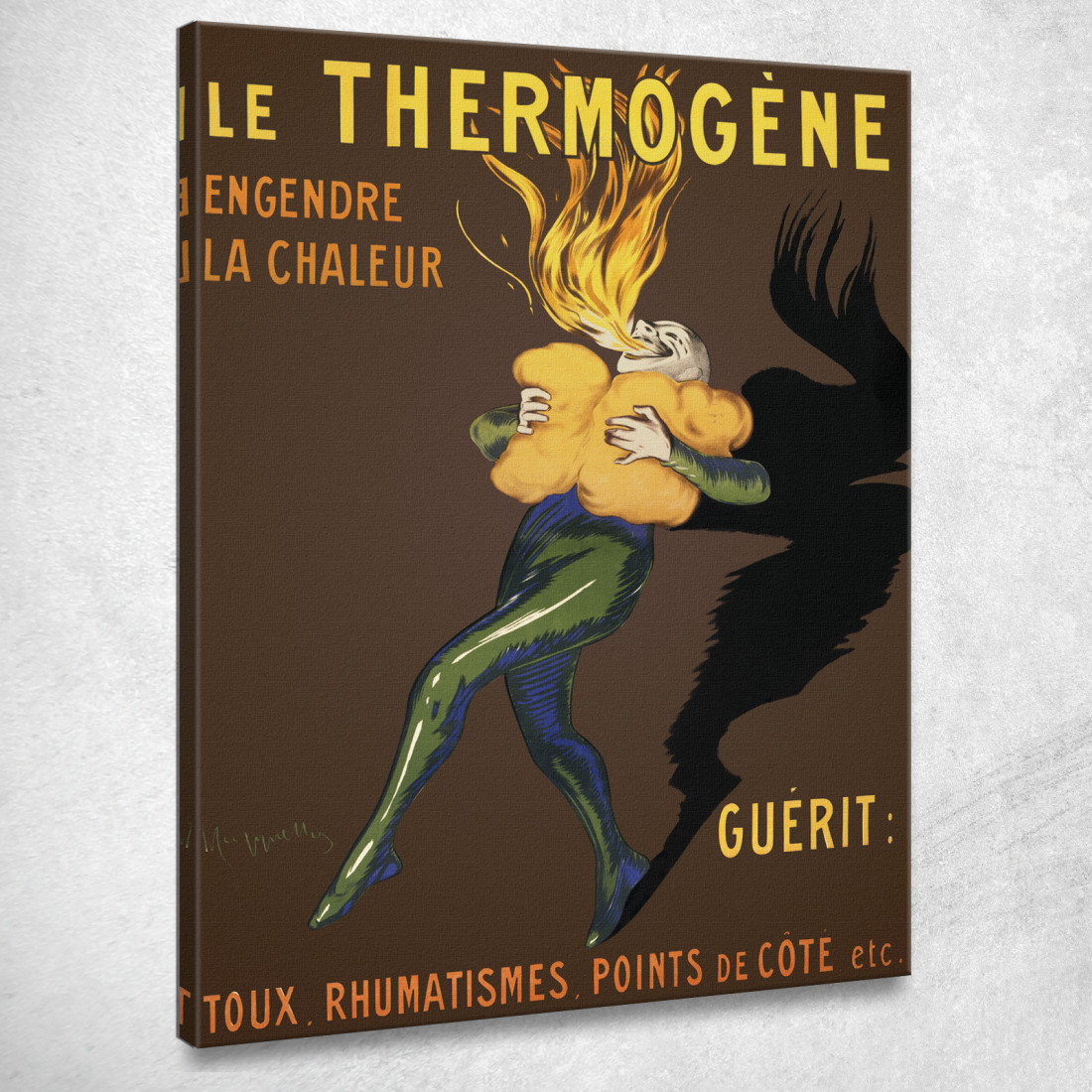 Il Termogenico Leonetto Cappiello lcp72 quadro stampato su tela