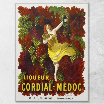 Liquore Cordial-Médoc Leonetto Cappiello lcp74 quadro stampato su tela