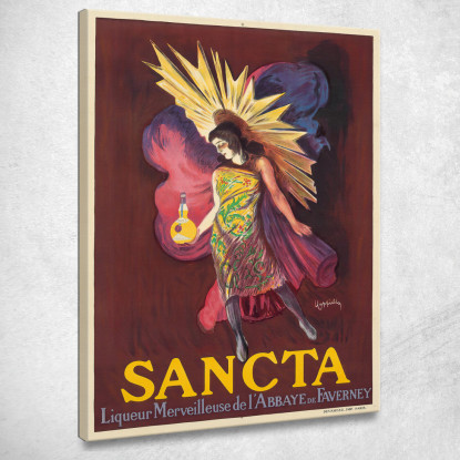 Santo Leonetto Cappiello lcp103 quadro stampato su tela