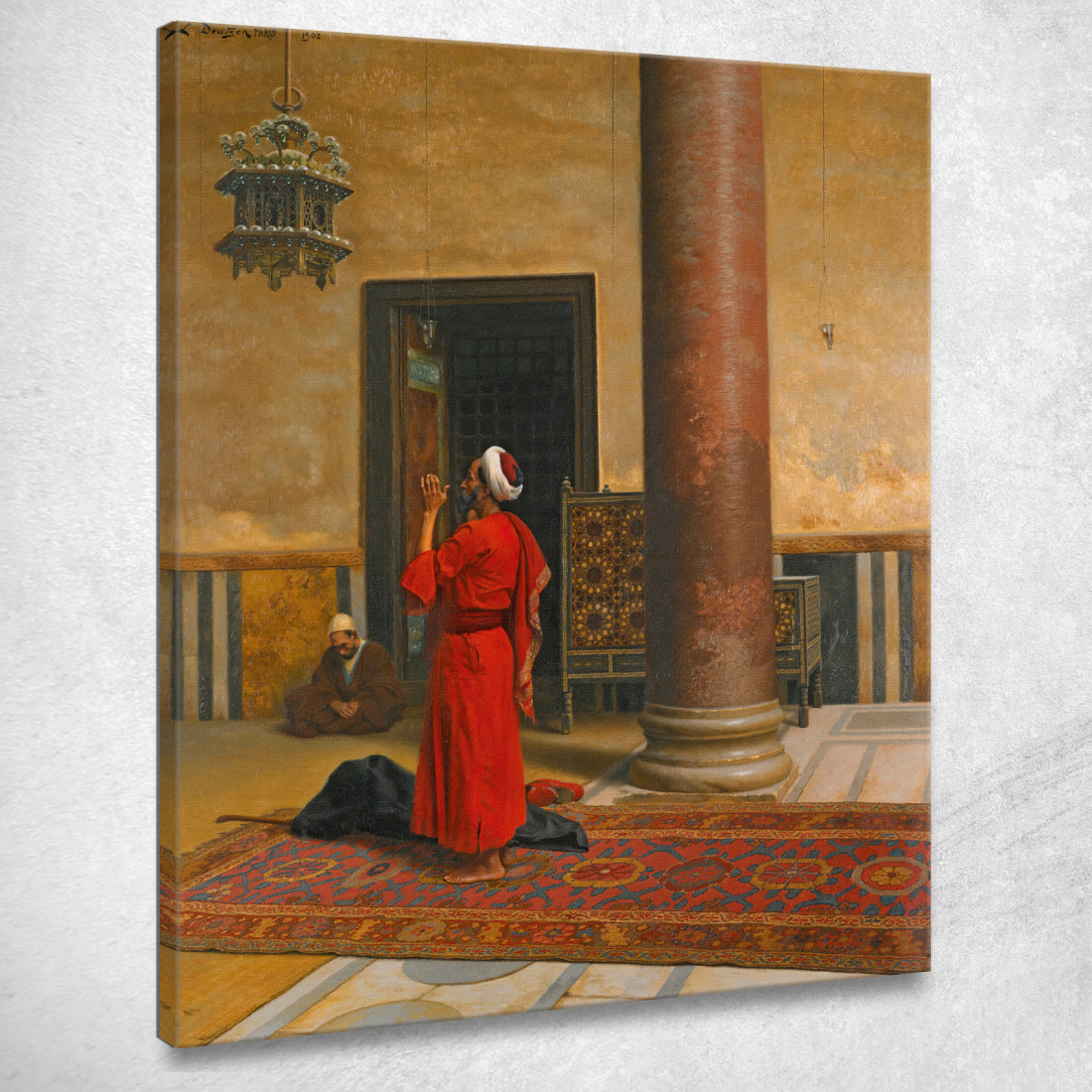 Preghiere Del Mattino Ludwig Deutsch ldt17 quadro stampato su tela