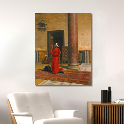 Preghiere Del Mattino Ludwig Deutsch ldt17 quadro stampato su tela