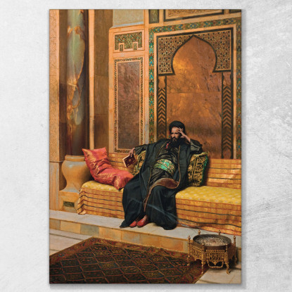 Lo Studioso 2 Ludwig Deutsch ldt36 quadro stampato su tela